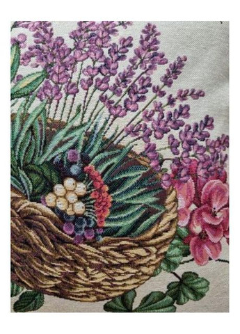 Гобеленовая дорожка Лавандовое поле 35х100 см Разноцветный (3003) Прованс (367179988)