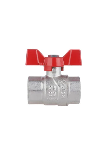 Кран шаровый 3/4" ВР для воды (бабочка) SF602W20 SD Forte (396802240)