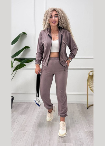 Спортивный Костюм ткань Трикотаж не скатывается Стильный Удобный No Brand (347146691)