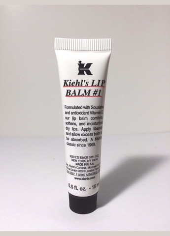 Захисний бальзам для губ Lip Balm 1 без запаху (15 мл) Kiehl's (278773718)