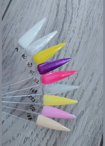 Гель лак для ногтей желтый №43 Milano 8 мл (316386101)