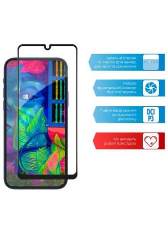 Стекло защитное (1283126517518) ACCLAB Full Glue Samsung M22 (366663164)