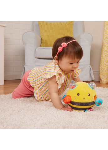 Сенсорная мягкая игрушка Пчелка Дзиж (BX2037Z) Battat (356675507)