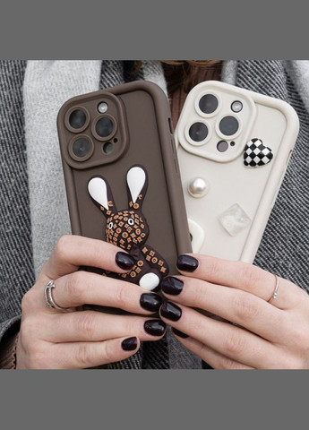 Чехол Pretty Things Case для iPhone 13 Pro White/Bear PRC (304730329)