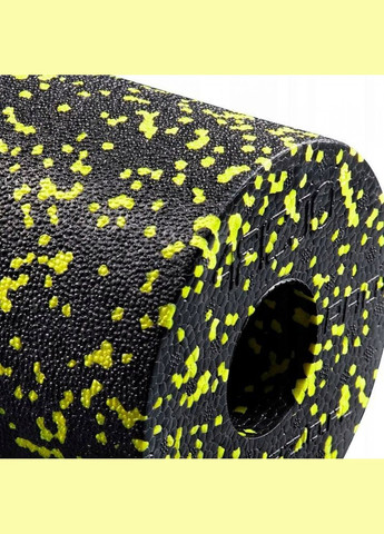 Масажний ролик EPP PRO+ 45 x 14.5 см (валик, роллер) гладкий Black/Yellow (P-5907739310583) 4FIZJO (311505615)