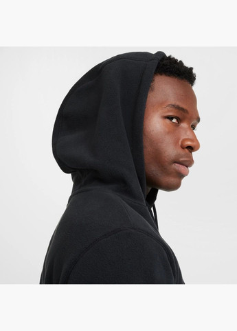 Худі чоловіче Club Winterized Hoodie Black FZ0660-010 Nike (326783433)