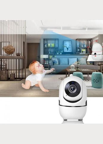 Бездротова поворотна IP камера WiFi microSD Y13G 1mp з розпізнаванням облич UKC (364665059)