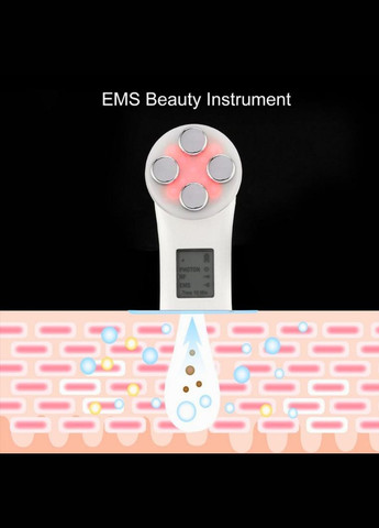 Мікротоковий масажер для обличчя з ефектом Lift Up Beauty instrument електроміостимуляція світлотерапія - ліфтинг RF (292144541)