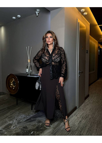 Костюм 2-ка — Рубашка + Юбка — ЗАМЕР В ОПИСАНИИ DK/DL Мода без кордонів (369713375)