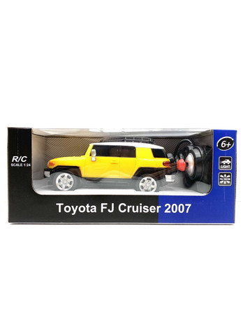 Машина TOYOTA FJ CRUISER на пульті керування Жовта (27055) No Brand (302215521)