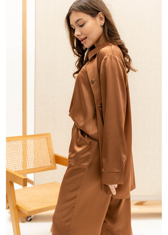 Коричневая рубашка Seventeen