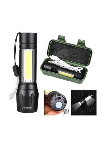 Ліхтарик ударостійкий ручний акумуляторний із Zoom 3 режими Police BL-511 + Зарядка Bailong (306716695)