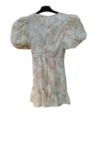 Молочное кэжуал платье с микро-дефектом Missguided с цветочным принтом