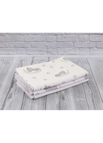 Многоразовая непромокаемая пеленка Мишка на месяце, жаккард, 70х50 см () Руно МЖ5070 (366472114)