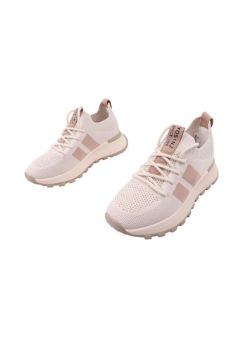 Кроссовки женские бежевые текстиль Gelsomino 276-25LK бежевые (316710513)