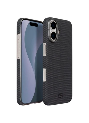 Чехол BlackIcon Kevlar MagCase для Apple iPhone 17 Black (ARM88532) ArmorStandart (384470096)