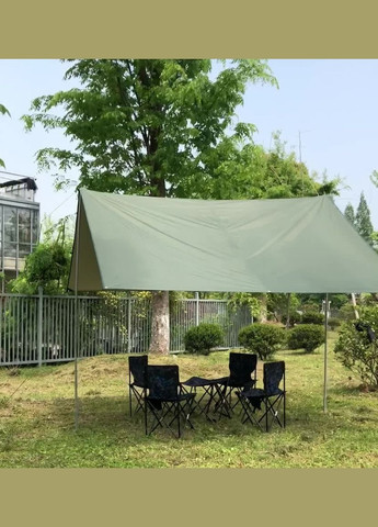 Тент туристичний Водонепроникний S 3Х4 метри Темно-зелений (8275395) Bluefield (349844312)