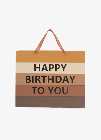 Пакет подарочный JC121029 Кофейный shop (2000999224836) No Brand (362902856)