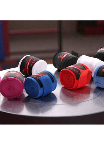 Бинты боксерские Another Boxer для ММА кикбоксинга тайского бокса повязки под перчатки 5 м Красные 2_5_5m_2C No Brand (371813615)