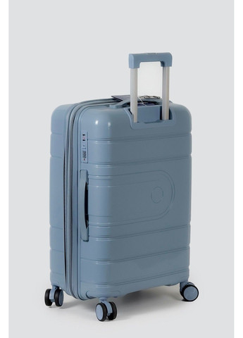 Средний пластиковый чемодан 606-2-BLU Tourist (354704076)