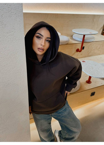 Оверсайз худі з капюшоном ЗАМІРИ В ОПИСІ GD/GL Модний простір (366438297)