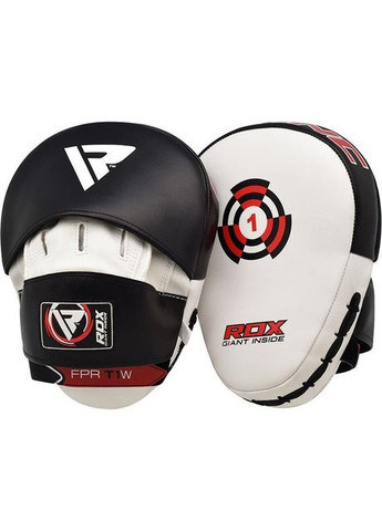 Лапы боксерские T1 Curved White/Black RDX (315519022)