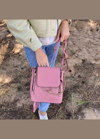 Якісний жіночий рюкзак сумка Рожевий(BRT) Brettani (336552065)