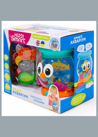 Интерактивная игрушка Аквариум украинский и английский язык (207659) KIDDI SMART (326806222)