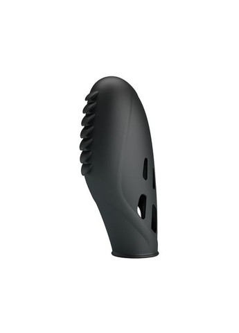 Вібронасадка на палець Pretty Love Gilo чорна, 7.8 х 2.8 см No Brand (360475446)