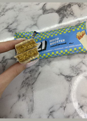 Батончик FIZI без сахара Salted Caramel (Солена карамель), Физи 40 г No Brand (323168986)