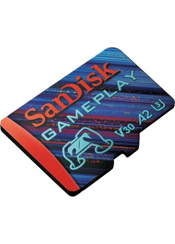 Карта пам'яті microSDXC GamePlay 128GB UHS-I U3 A2 V30 (SDSQXAA-128G-GN6XN) [158704] SanDisk (399436460)
