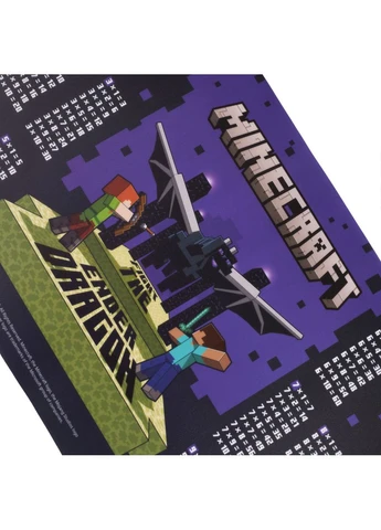 Підкладка для столу з підказками Minecraft 492363 29х49 см Yes (387269647)