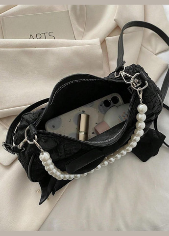 Женская сумка 7056 багет черная No Brand (306709512)