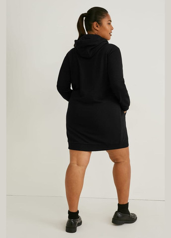 Чорна спортивна плаття, сукня C&A однотонна