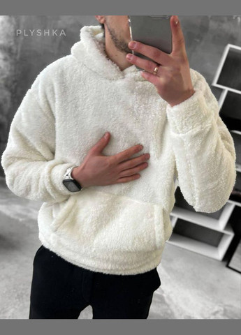 Худи мужчкие зимнее "Уютное тепло в каждом прикосновении" SF-0006 Белый, 50 Sofia (303403884)