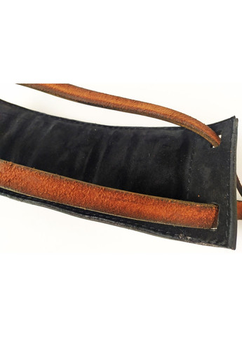 Манжета F8 коричнева для тяги на тренажері (шкіра) EasyFit (362497703)