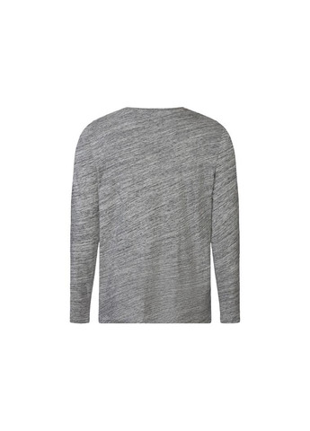 Лонгслів чоловічий з планкою на гудзиках Livergy смужка сірий