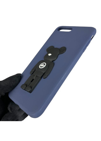 Чохол для iPhone 7 Plus дитячий з ведмедиком на айфон 7 плюс темно-синій Apple (366021693)