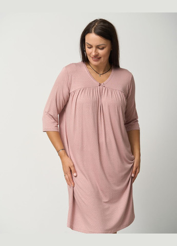 Віскозна сорочка з рукавом 3/4, батал Nicoletta (306614101)