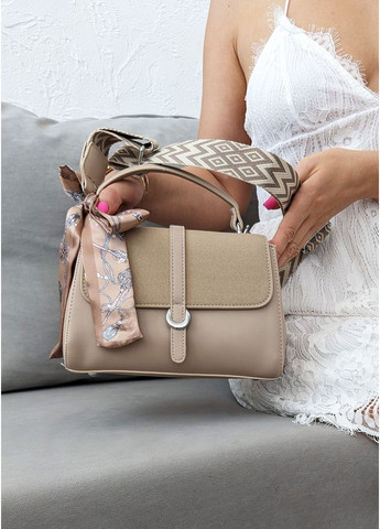 Стильная сумка из экорожи с декором и регулируемым ремнем INNOE Сумка (360640128)