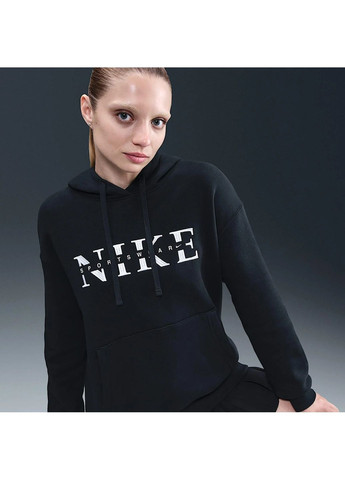 Худі жіноче Nsw Phnx Flc Po Black Nike (365963415)