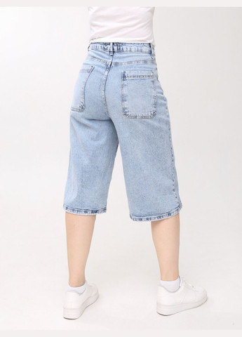 Шорти жіночі джинсові бермуди блакитні Liuzin Super Baggy (300325381)