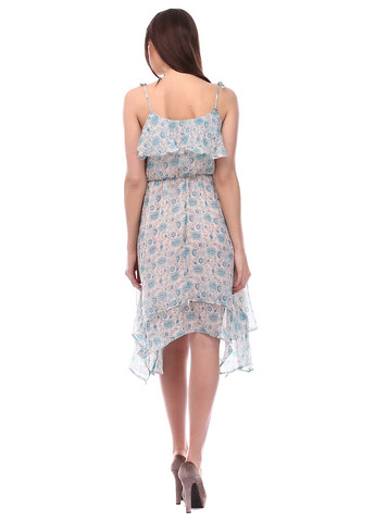 Білий повсякденний сукня біло-блакитний Pepe Jeans