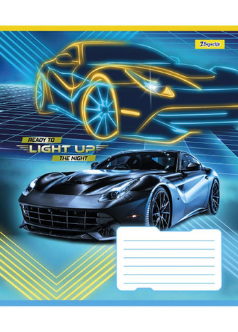 Набор тетрадей Lights up А5 в линейку 48 листов 10 шт. () 1 Вересня 767118 (366528650)
