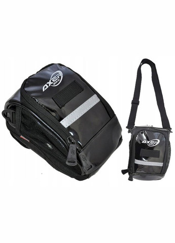 Водонепроникна велосумка на кермо Axer S25680 1L Чорна Axe (297643491)