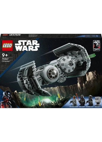 Конструктор Star Wars Бомбардувальник TIE 625 деталей (75347) Lego (281425726)