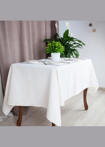 Скатертина водовідштовхувальна Aquastop Snowy С-04223-30314 120х150 см снігова ТЕП (364499194)