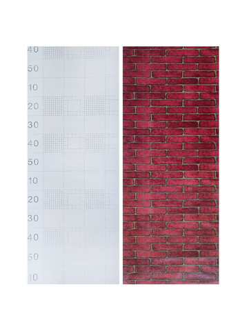 Самоклеющаяся пленка красный кирпич 0,45х10м SW00001269 Sticker Wall (278314677)
