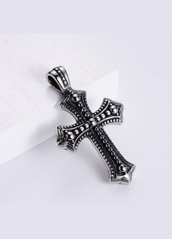 Кулон мужской подвеска на шею Крест Цепочка с крестиком стильный амулет оберег Viking (338425394)