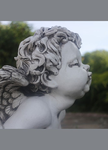 Садова фігура Ангел хлопчик полігіпс 50х23х23 см (ПОЛІ047 ) Гранд Презент (297464052)